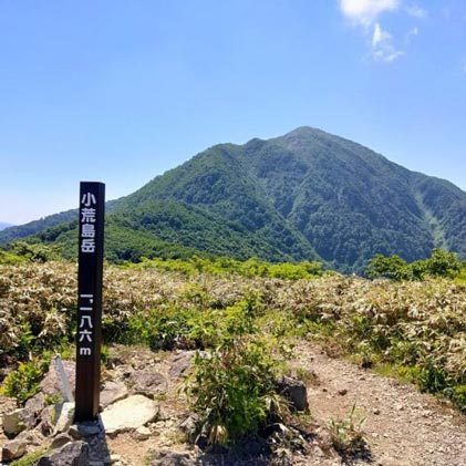 福井 と 荒島岳