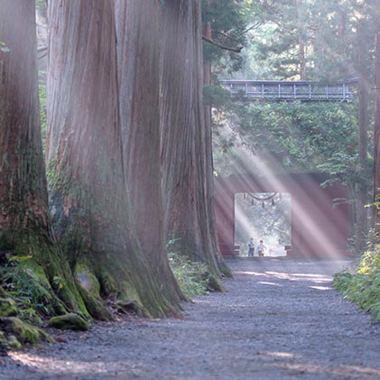 戸隠神社と八方池