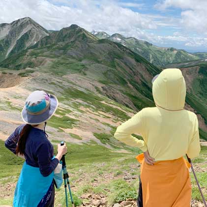 雲ノ平=水晶岳=鷲羽岳=双六岳 縦走