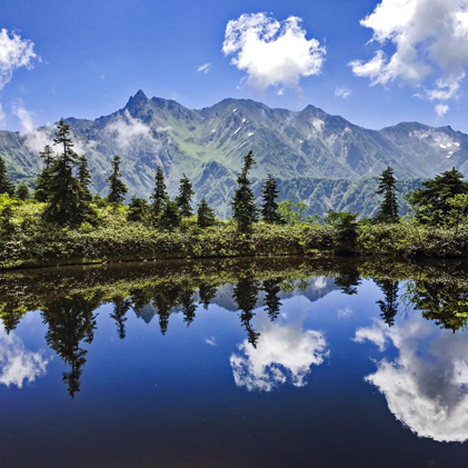 雲ノ平=水晶岳=鷲羽岳=双六岳 縦走